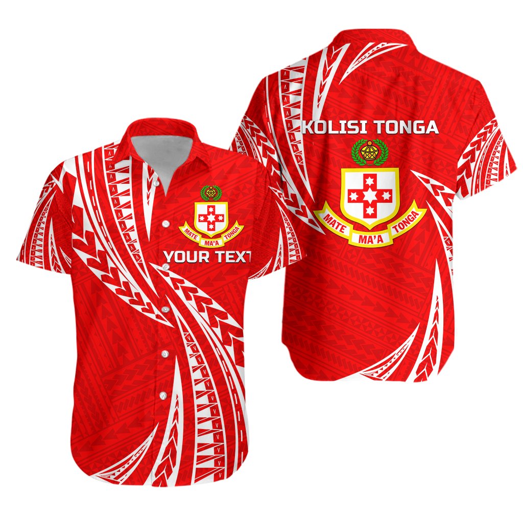 Custom Personalised Kolisi Tonga Hawaiian Shirt Mate Ma'a Tonga