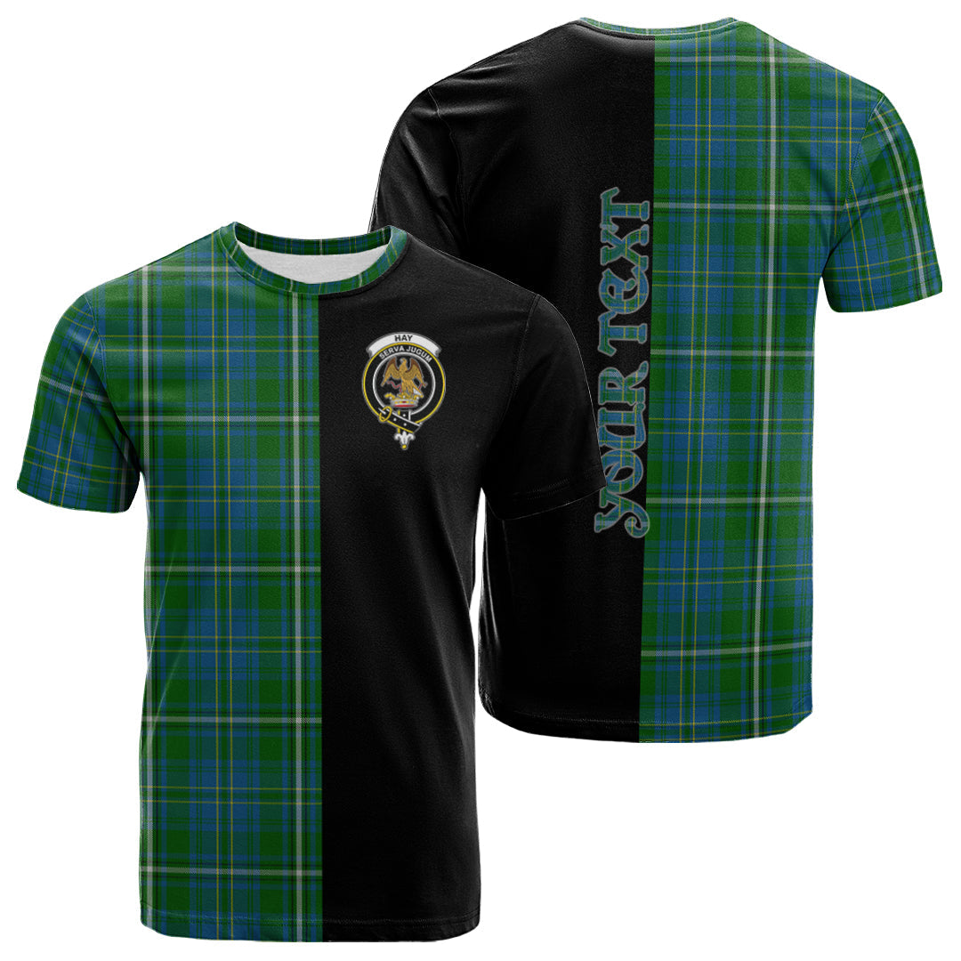 Printivon Hay Hunting Tartan Personalize Half T shirt
