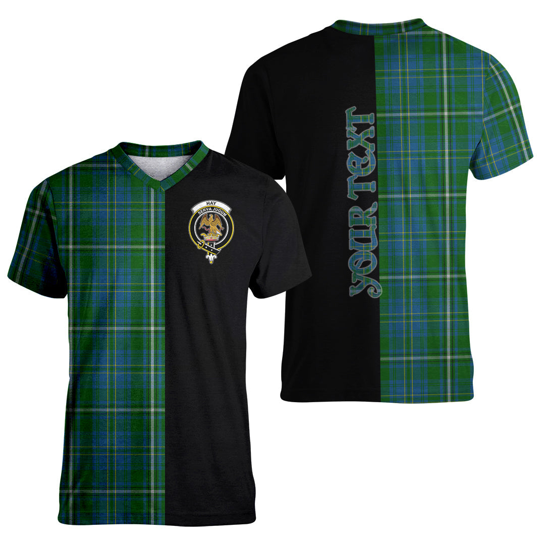 Printivon Hay Hunting Tartan Personalize Half T shirt