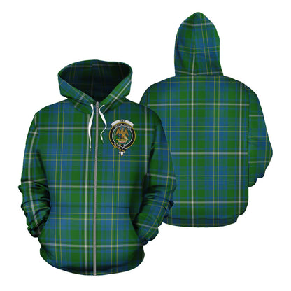 Printivon Hay Hunting Tartan Hoodie