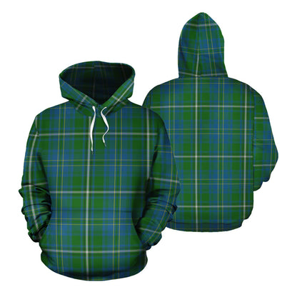 Printivon Hay Hunting Tartan Hoodie