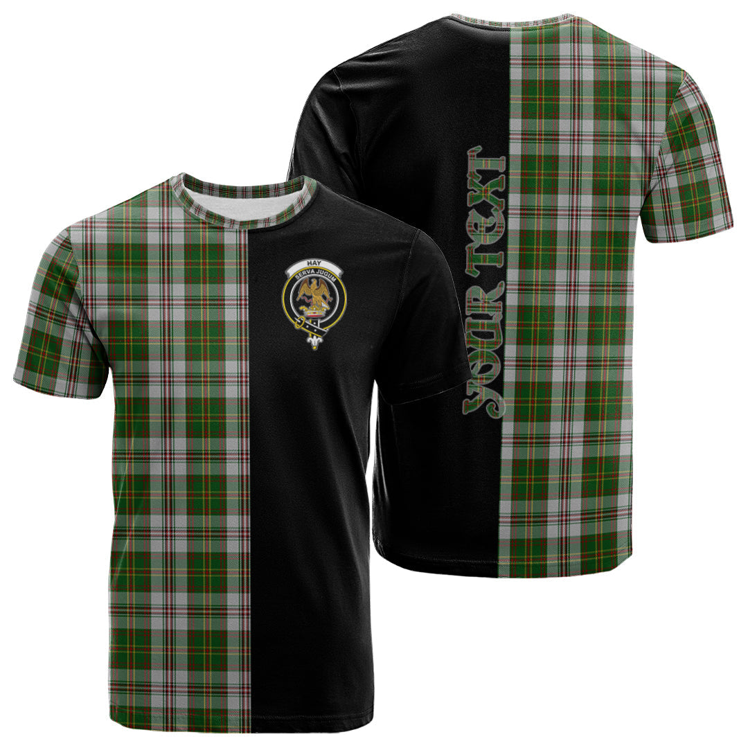 Printivon Hay White Dress Tartan Personalize Half T shirt