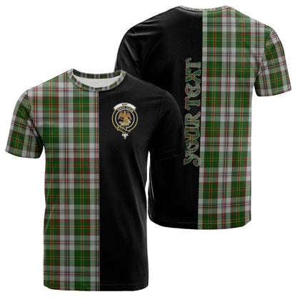 Printivon Hay White Dress Tartan Personalize Half T shirt