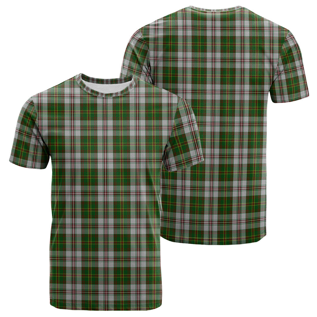 Printivon Hay White Dress Tartan T Shirt