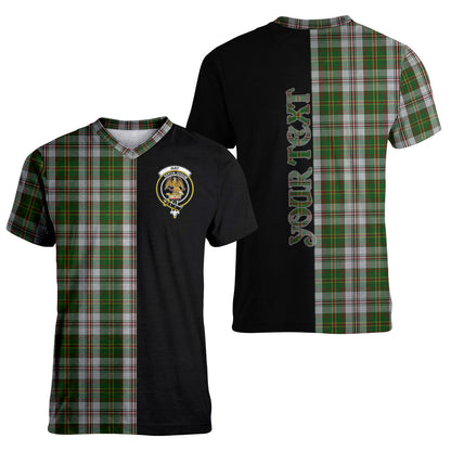 Printivon Hay White Dress Tartan Personalize Half T shirt