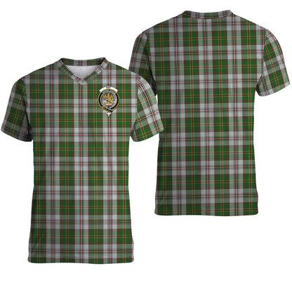 Printivon Hay White Dress Tartan T Shirt