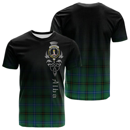 Printivon Henderson Ancient Tartan Crest Alba Celtic T Shirt