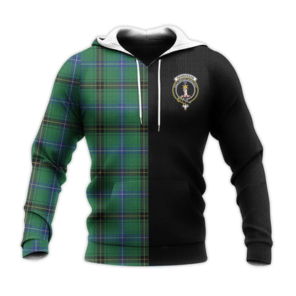 Printivon Henderson Ancient Tartan Personalize Half Hoodie