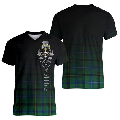 Printivon Henderson Ancient Tartan Crest Alba Celtic T Shirt