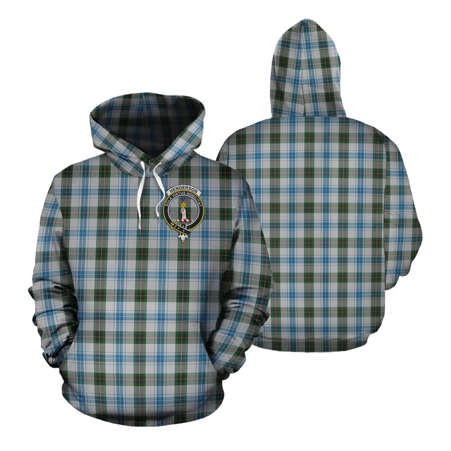 Printivon Henderson Dress Tartan Hoodie