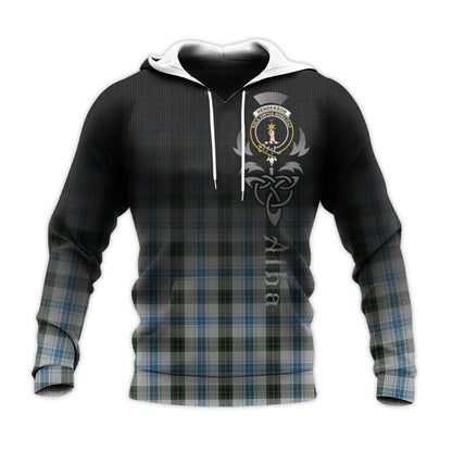 Printivon Henderson Dress Tartan Crest Alba Celtic Hoodie