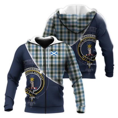 Printivon Henderson Dress Tartan Scottish Crest Hoodie