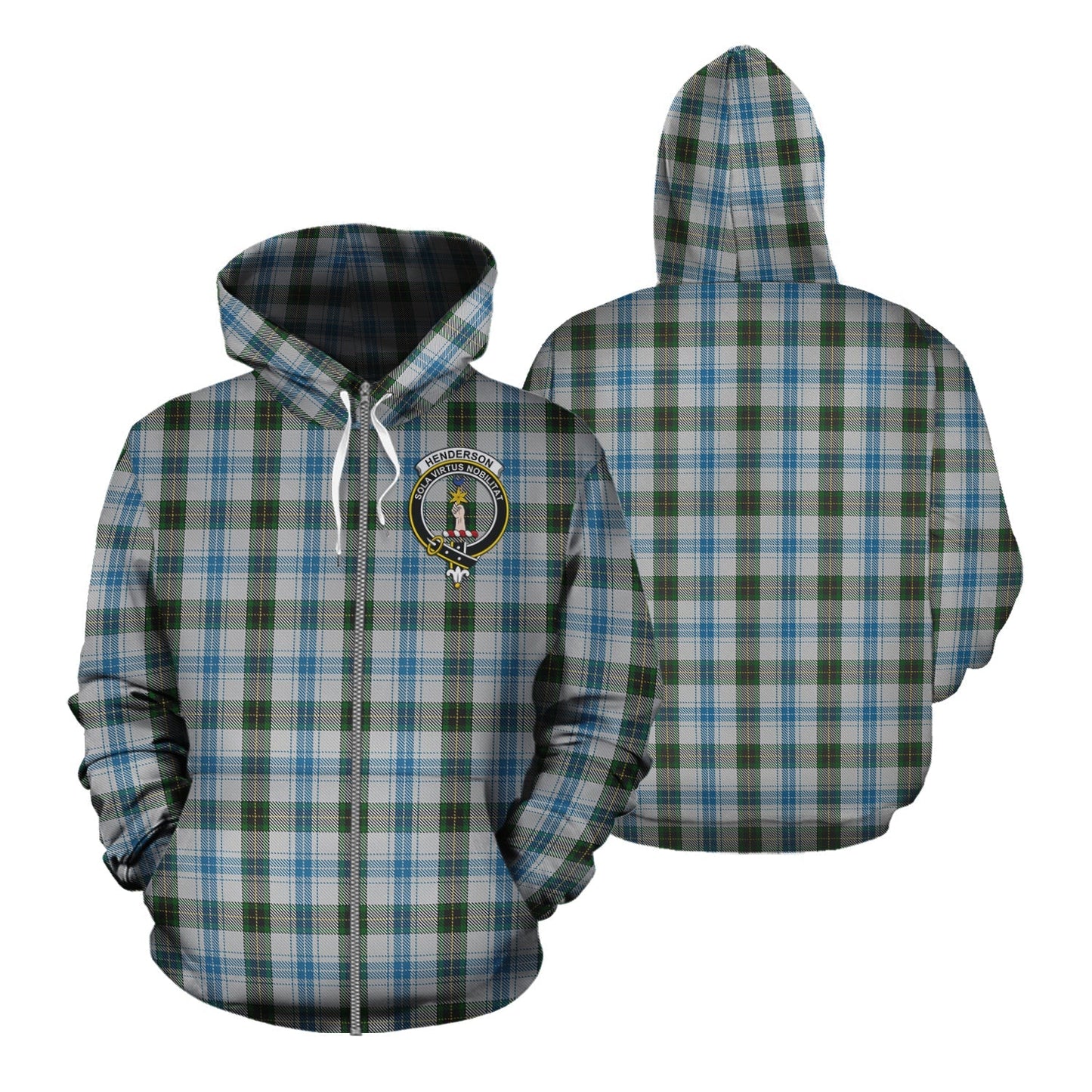 Printivon Henderson Dress Tartan Hoodie