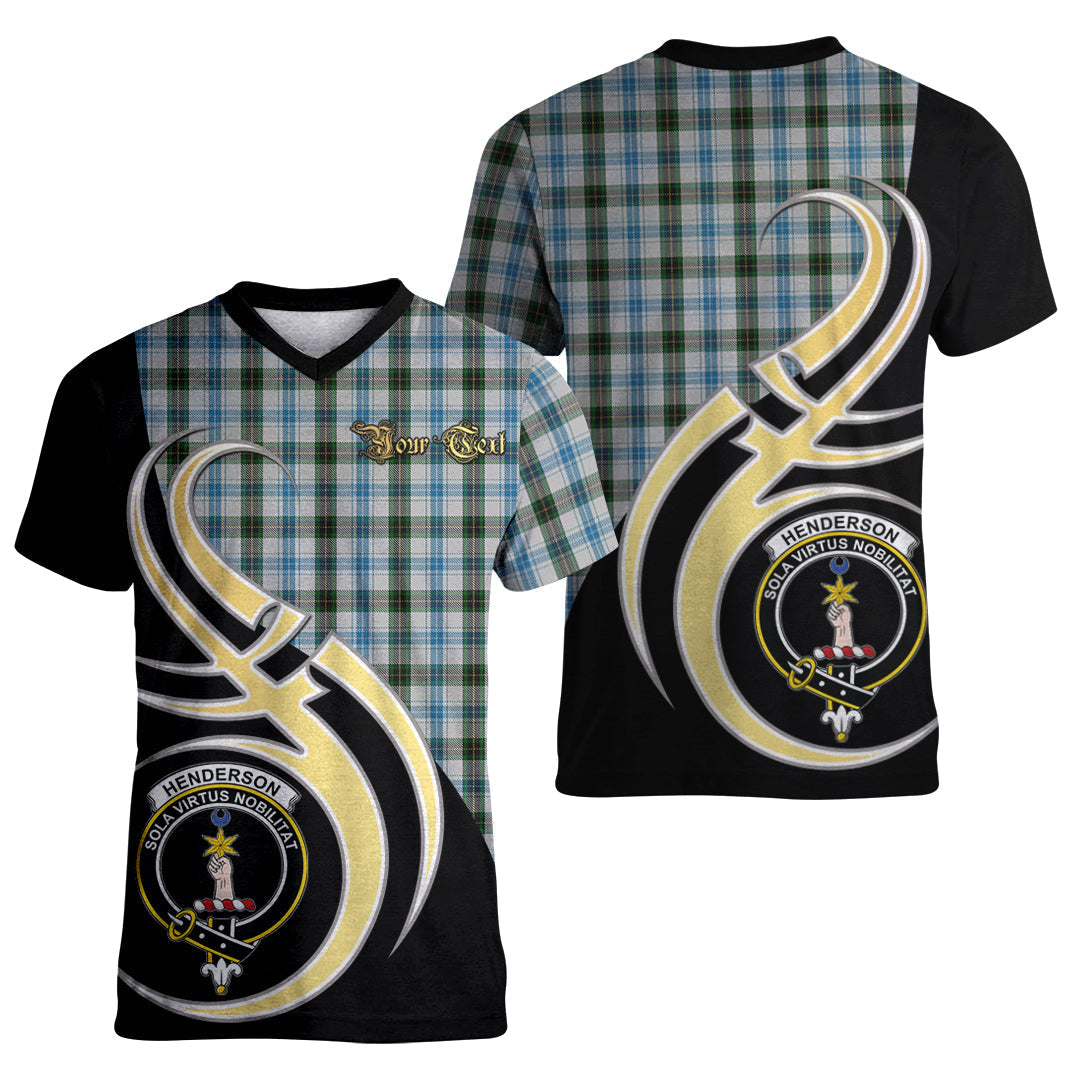 Printivon Henderson Dress Tartan Crest Believe In Me T Shirt
