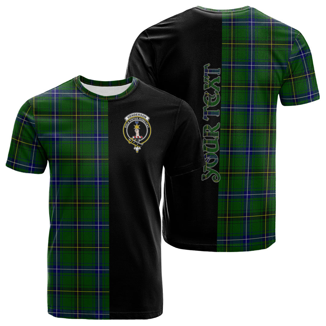 Printivon Henderson Modern Tartan Personalize Half T shirt
