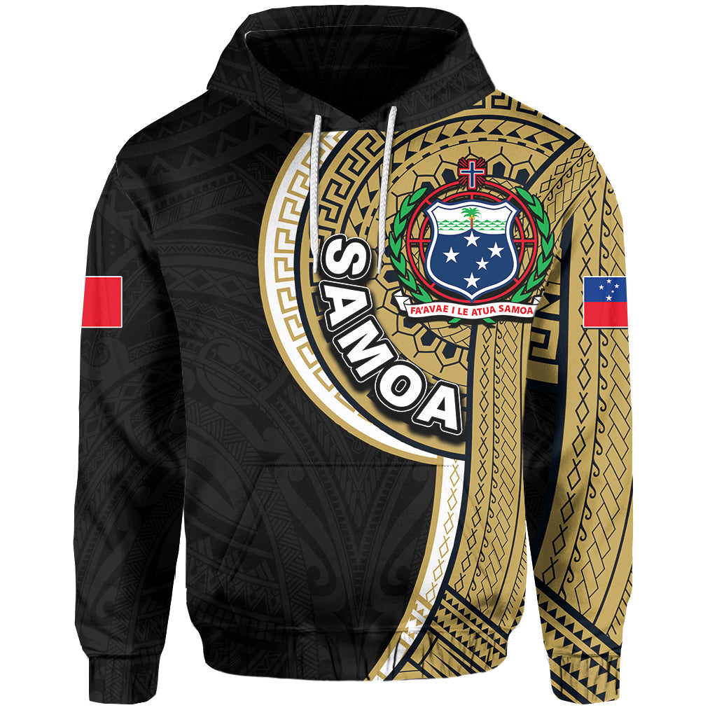 Samoa Independence Day Tribal Tattoo Hoodie No.2