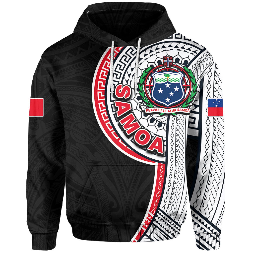 Samoa Independence Day Tribal Tattoo Hoodie No.4