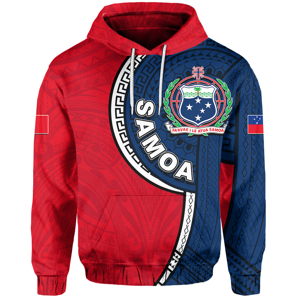 Samoa Independence Day Tribal Tattoo Hoodie No.1