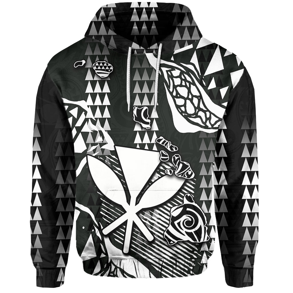 ( Personalised) Hawaii Kanaka Map Hoodie White Style