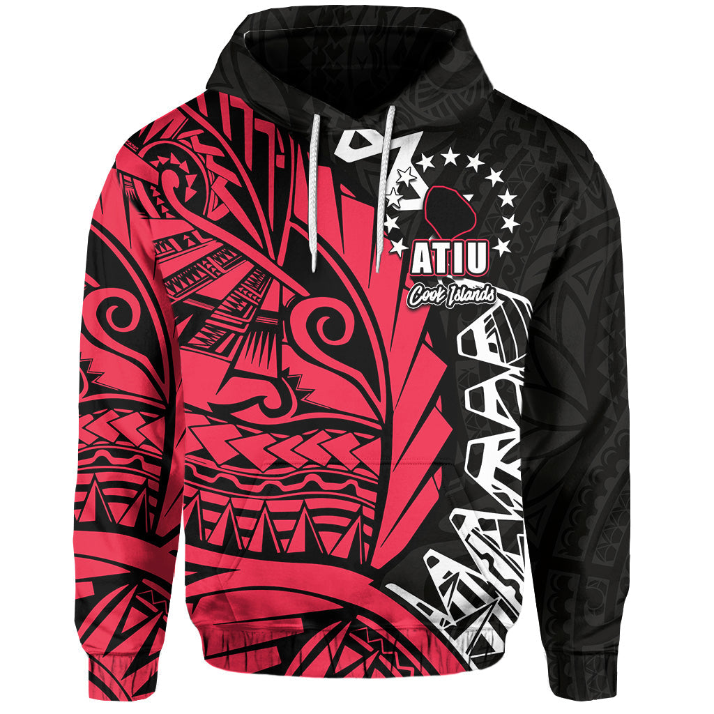 ( Personalised)Cook Islands Hoodie Atiu Polynesian Style