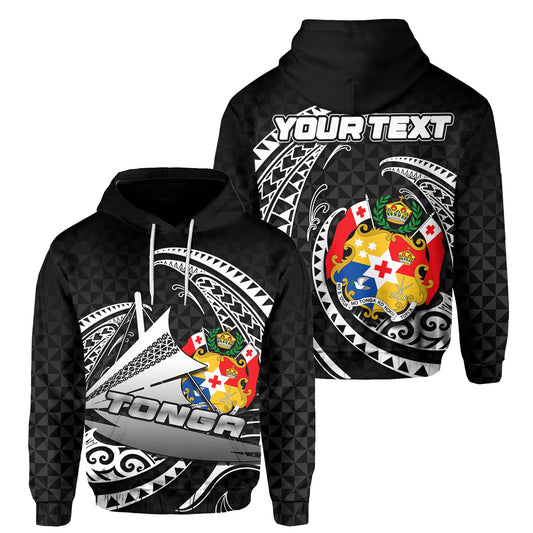 Custom Text Tonga Emancipation Day Hoodie Kalia No.2