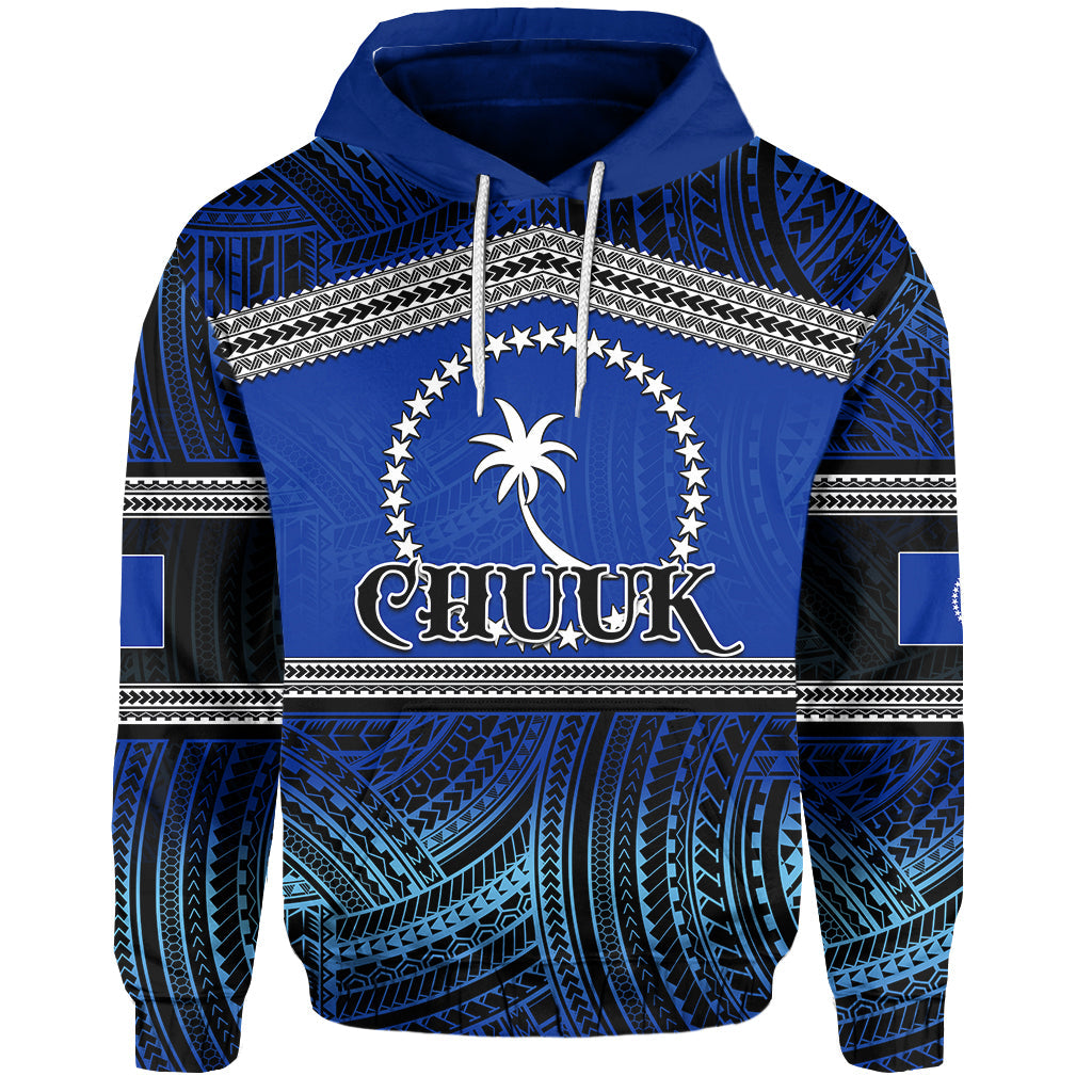 ( Personalised) Chuuk Hoodie Polynesian Patterns