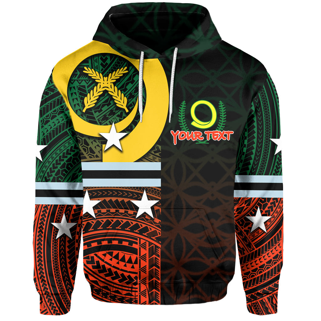 ( Personalised) Penama Day Hoodie Polynesian Patterns Mix Sand Drawing