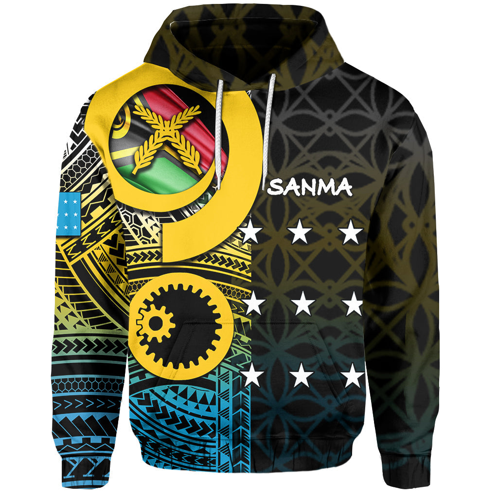 Sanma Day Province Hoodie Of Vanuatu Pig Tusk
