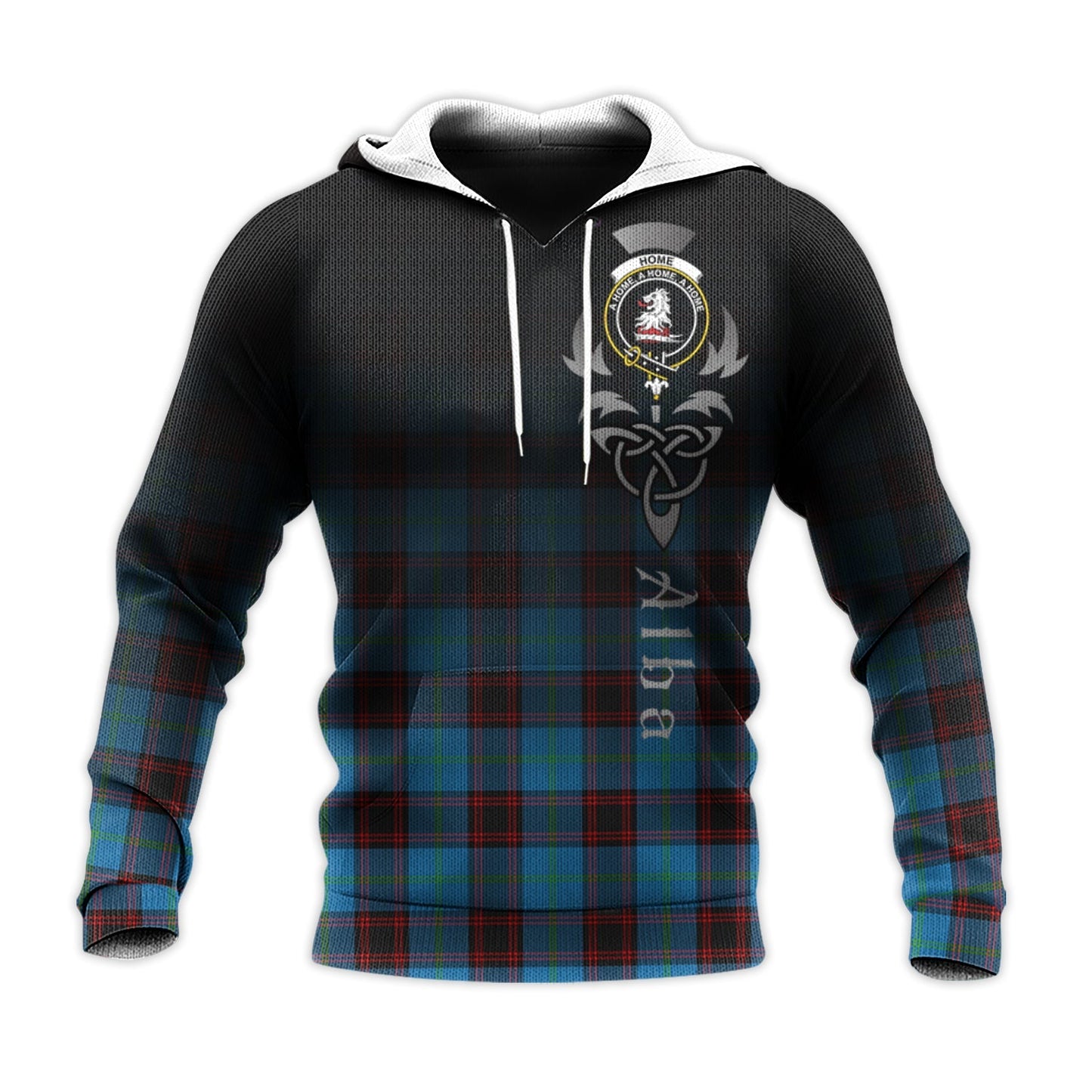 Printivon Home Ancient Tartan Crest Alba Celtic Hoodie