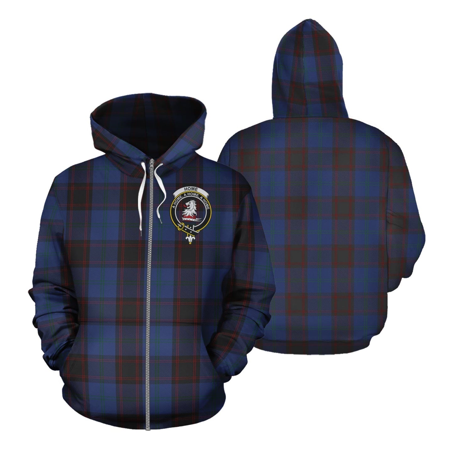 Printivon Home Hume Tartan Hoodie