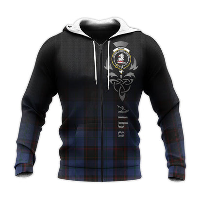 Printivon Home Hume Tartan Crest Alba Celtic Hoodie