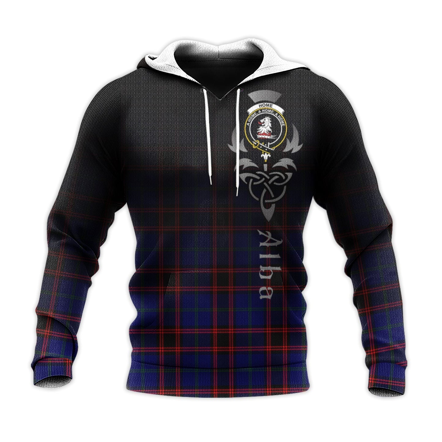 Printivon Home Modern Tartan Crest Alba Celtic Hoodie