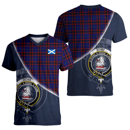 Printivon Home Modern Tartan Scottish Crest T Shirt