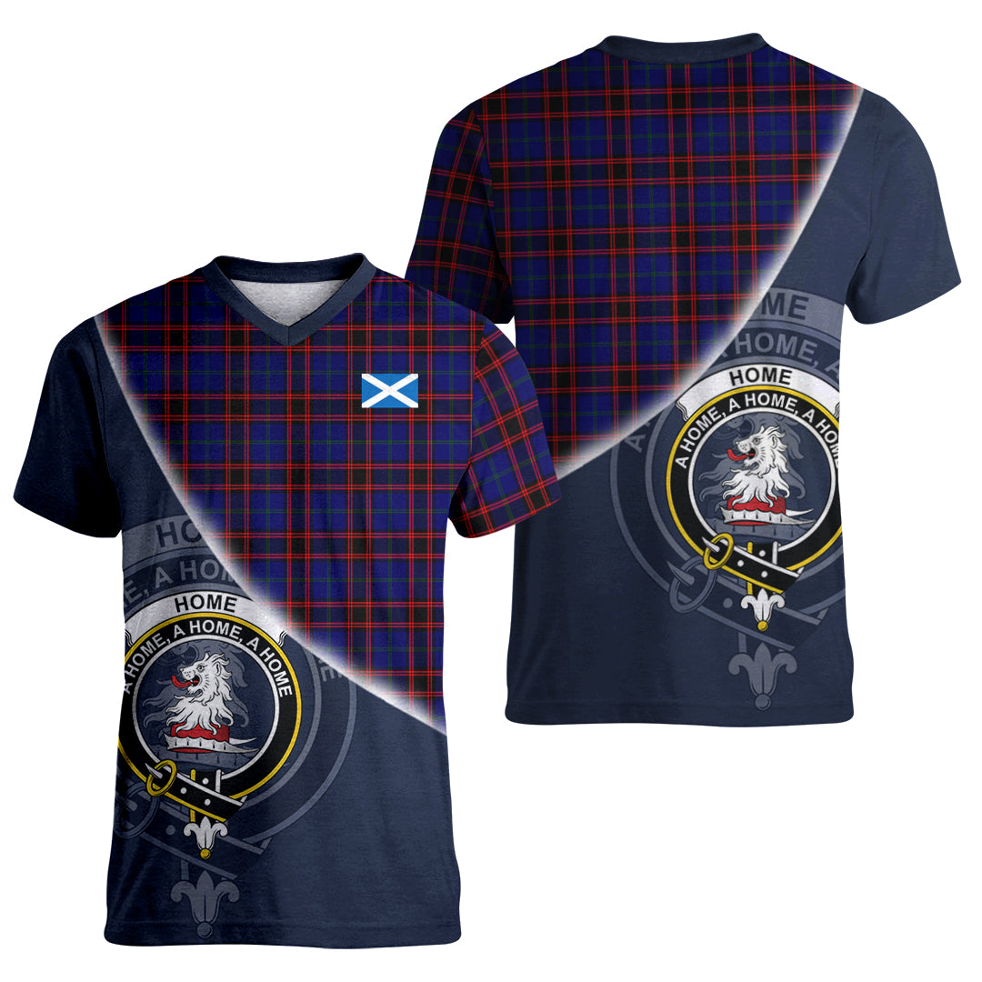 Printivon Home Modern Tartan Scottish Crest T Shirt