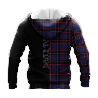 Printivon Home Modern Tartan Personalize Half Hoodie