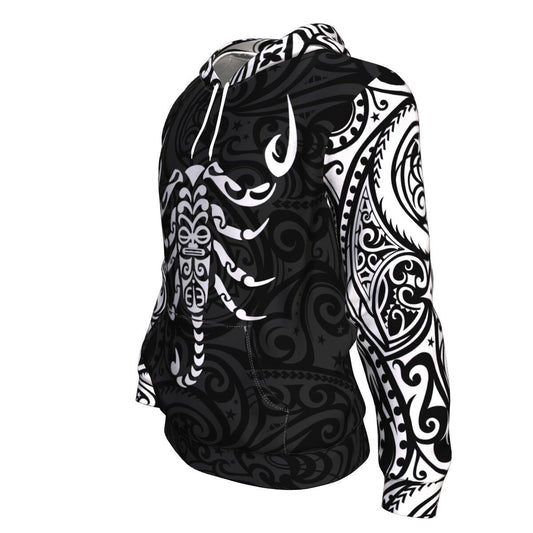 Scorpio Zodiac Hoodie Maori Tattoo