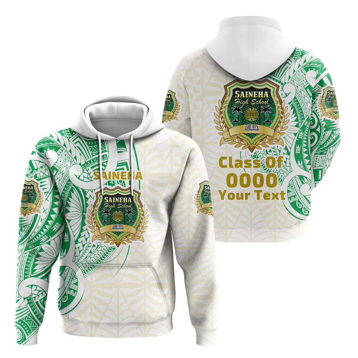 ( Personalised) Saineha Tonga Hoodie Tattoo Special Class of