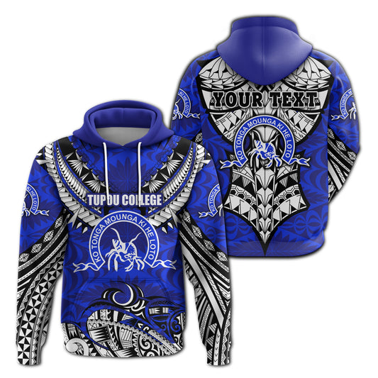 Custom Text Kolisi Ko Tupou College Tonga Hoodie Polynesian Version Special 2