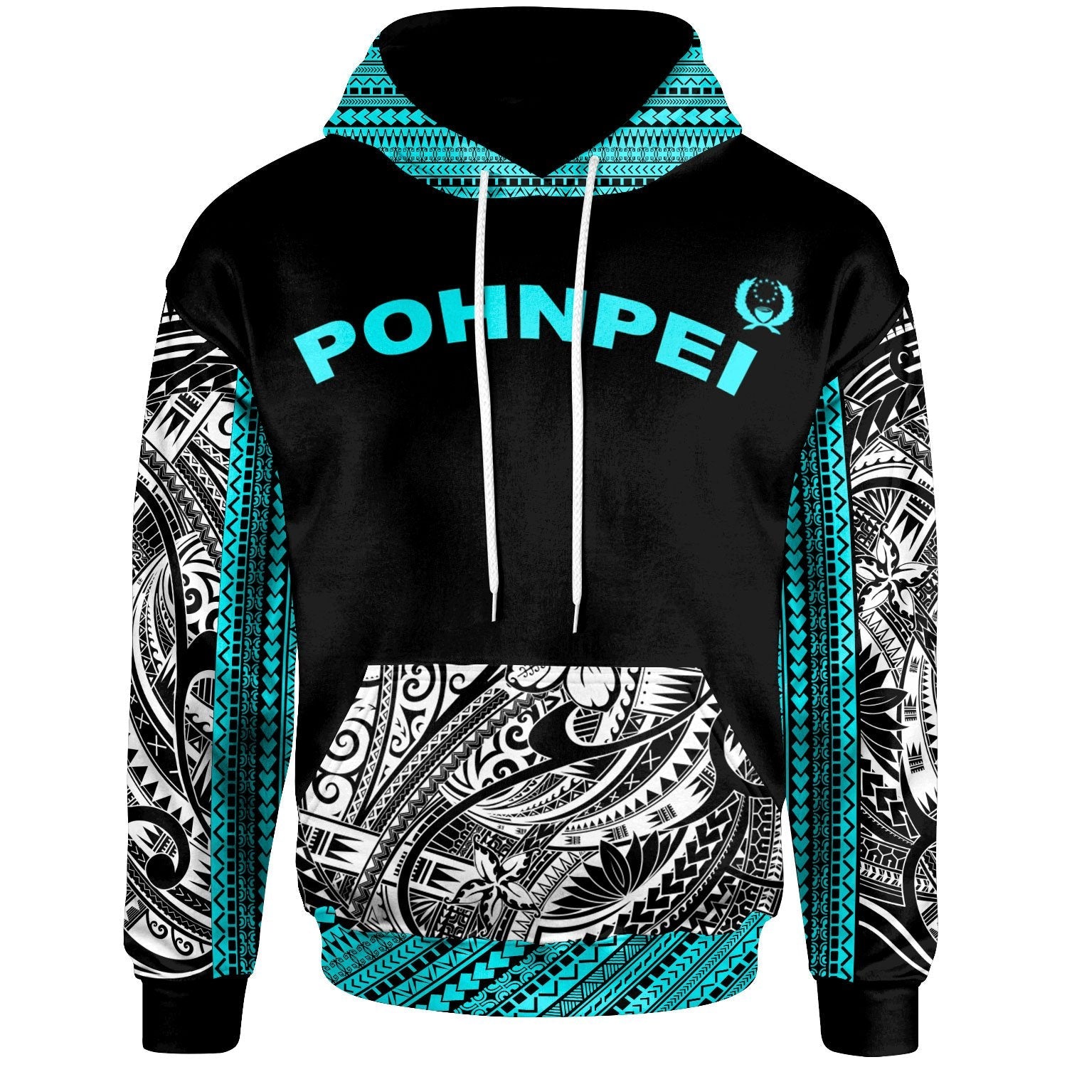 Pohnpei Hoodie Minimalist Style