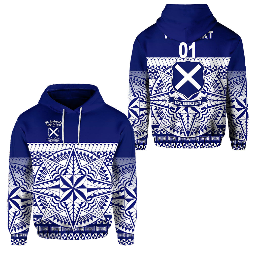 ( Personalised) St. Andrew's High School Hoodie Simplified Version