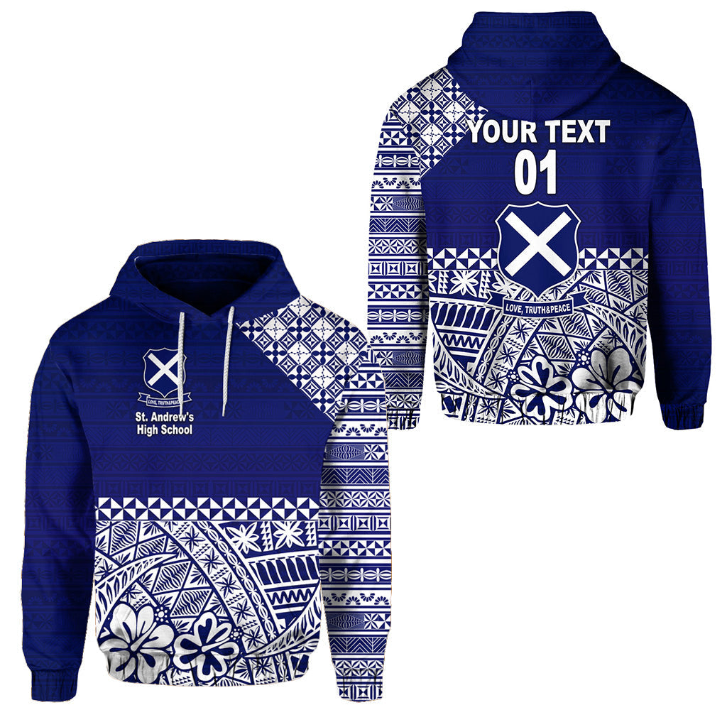 ( Personalised) St. Andrew's High School Hoodie Tonga Kupesi Vibes