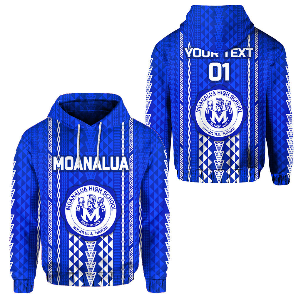 ( Personalised) Hawaii Moanalua High School Hoodie Simple Style
