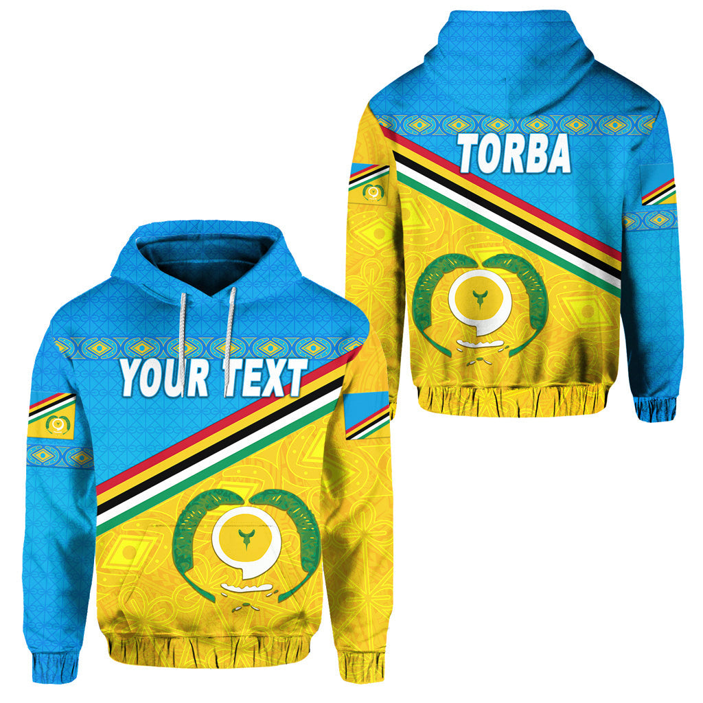 ( Personalised) Torba Province Hoodie Vanuatu Pattern Unique Style