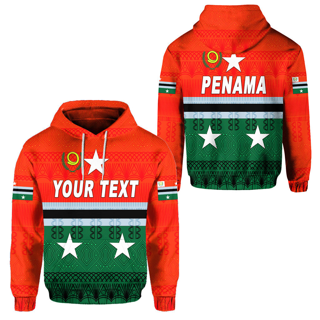 ( Personalised) Penama Province Hoodie Vanuatu Pattern Traditional Style