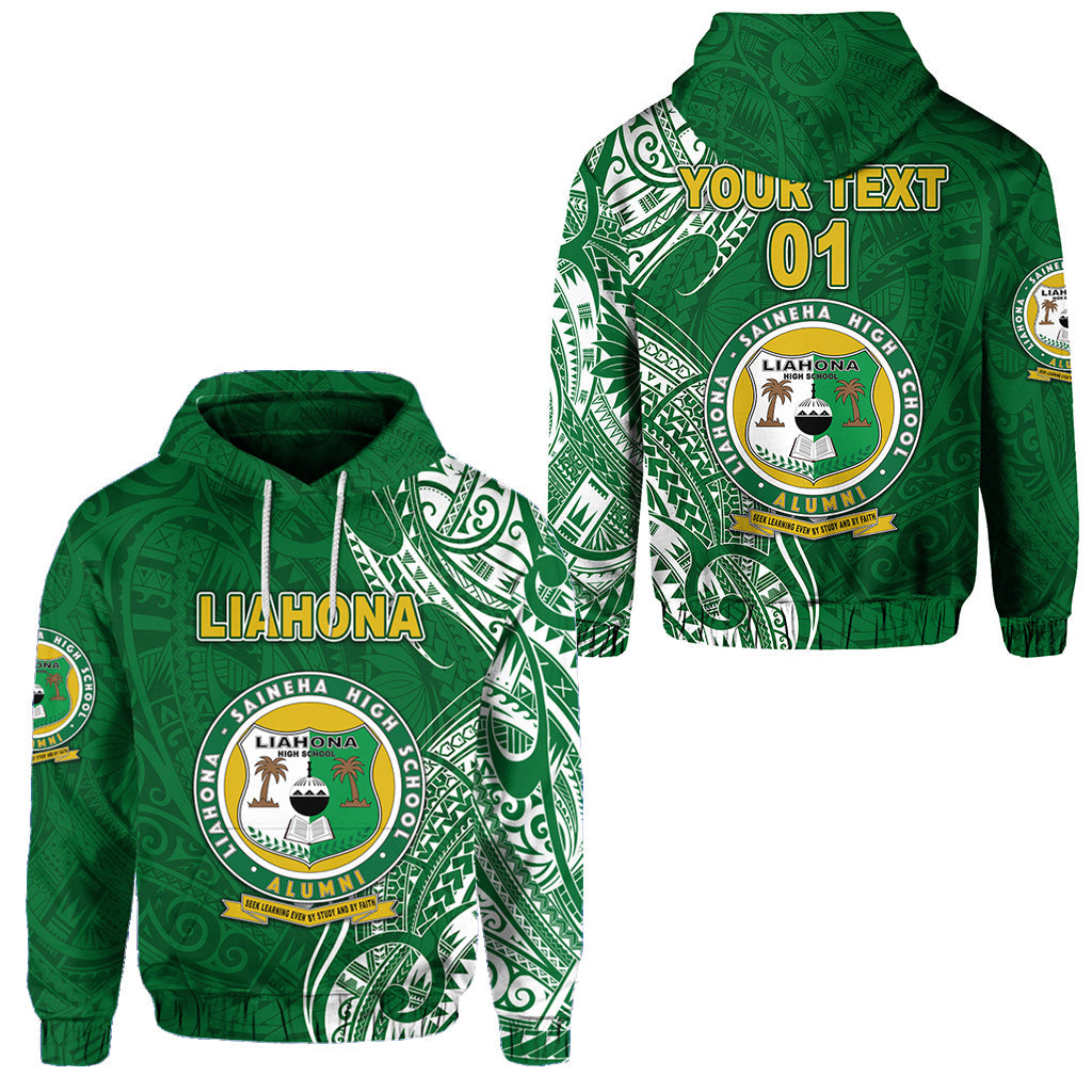( Personalised) Tonga Liahona Saineha High School Hoodie Simple Vibes, Text And Number