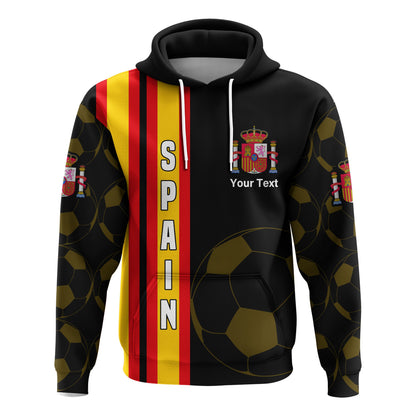 Custom Spain Football 2021 Hoodie Simple Style