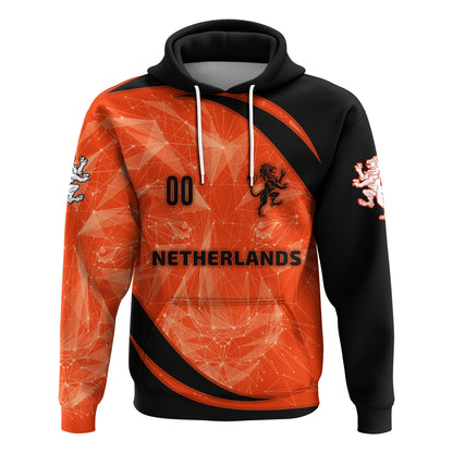Custom The Netherlands Football 2021 Hoodie Sport Style