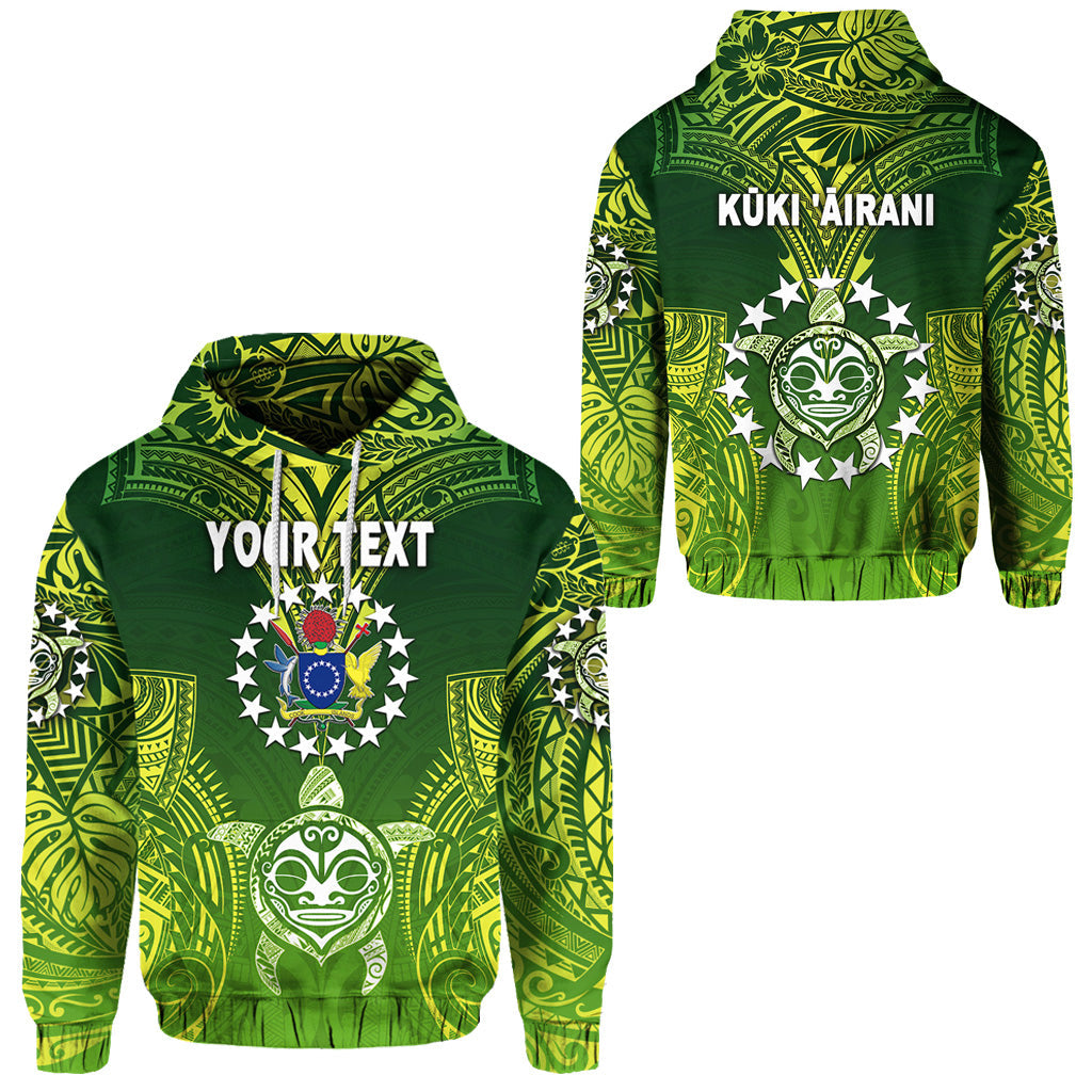 ( Personalised) Cook Islands Hoodie Happy Independence Anniversary