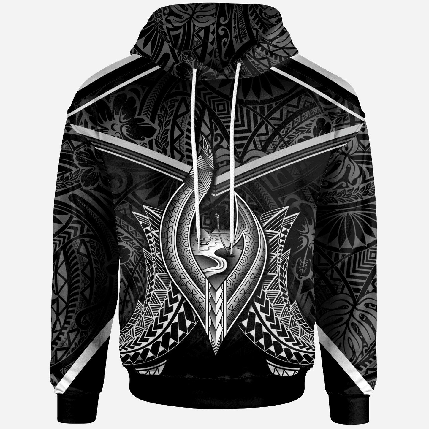 Guam Hoodie Guam Seal With Line Style