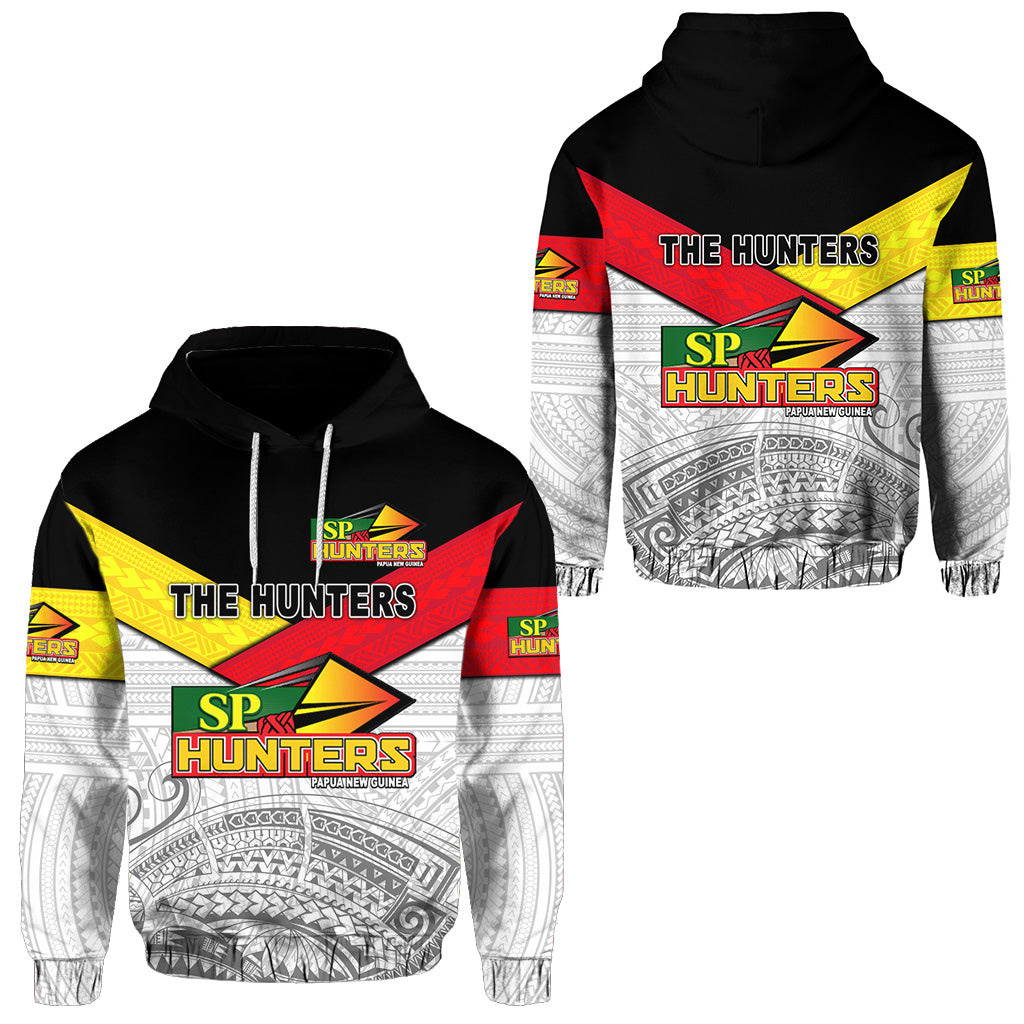 Papua New Guinea SP Hunters Hoodie Rugby Original Style White